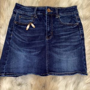 Dark wash Denim Skirt